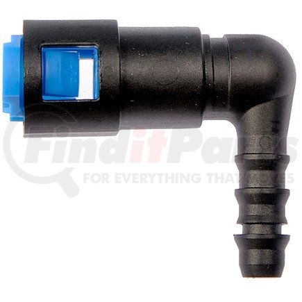 800-091 by DORMAN - Fuel Line Quick Connector 90 Degree Angle  3/8 In Steel To 5/16In Nylon Tubing