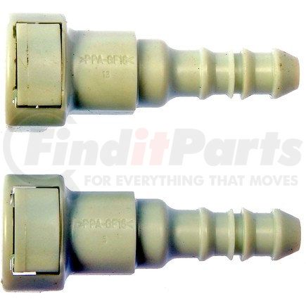 800-116 by DORMAN - FUEL LINE CONNECTOR. 5/16IN STEEL to 5/16IN NYLON.