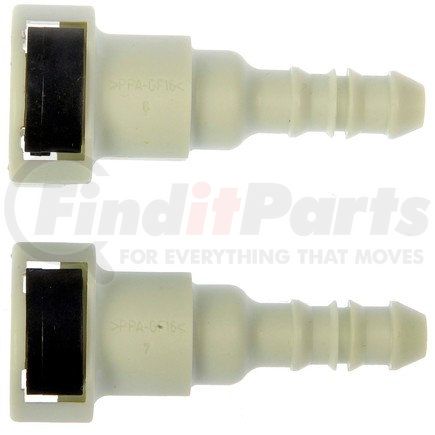 800-118 by DORMAN - FUEL LINE CONNECTOR. 3/8IN STEEL to 5/16IN NYLON.