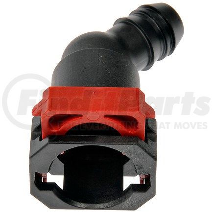 800-398 by DORMAN - 5/8 In. Nylon Fuel Vapor Connector, Elbow 45 To 5/8 In. Barbed