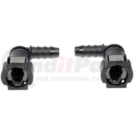 800-172 by DORMAN - Quick Connector 10mm Steel TO 8mm Nylon 90