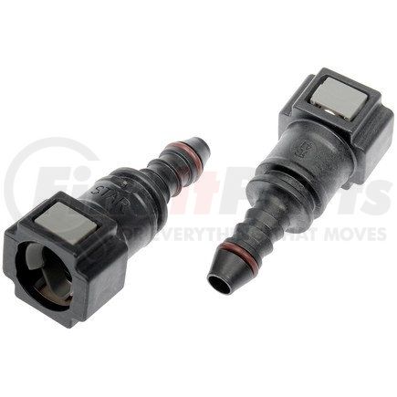 800-188 by DORMAN - Quick Connector 5/16 In. Steel TO 6mm Nylon 180 with O ring