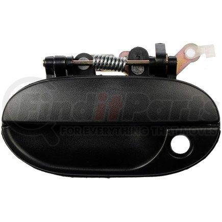 80452 by DORMAN - Exterior Door Handle Front Left Smooth Black