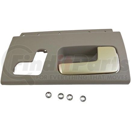 80471 by DORMAN - Interior Door Handle Front Right Kit  Chrome Lever Gray Housing