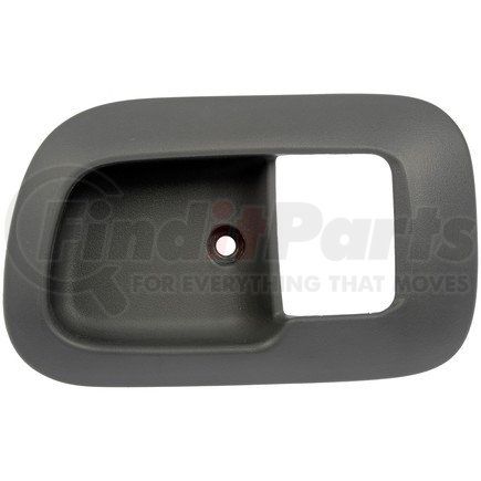 80507 by DORMAN - Interior Door Handle Front Left Bezel Textured Gray