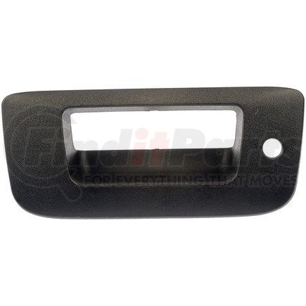 80122 by DORMAN - Tailgate Handle Bezel Textured Black