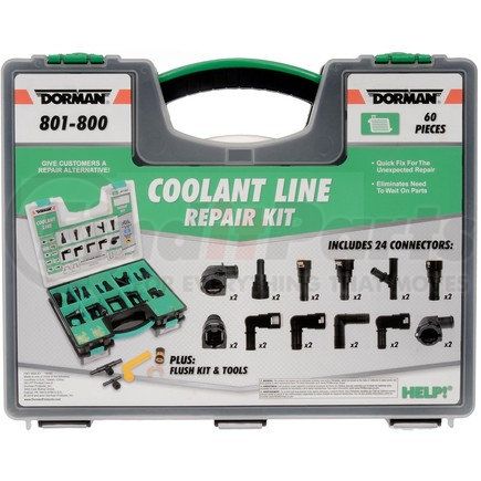801-800 by DORMAN - Coolant Line Repair Tech Tray