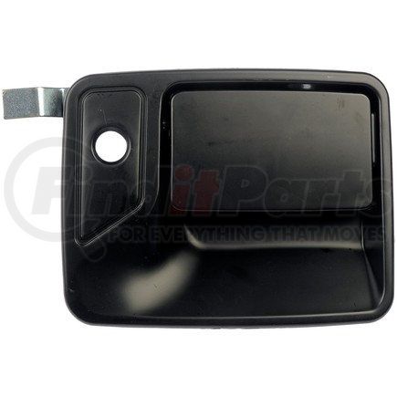 80646 by DORMAN - Exterior Door Handle Front Right Smooth Black