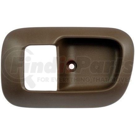 80533 by DORMAN - Interior Door Handle Front Left Bezel Textured Brown