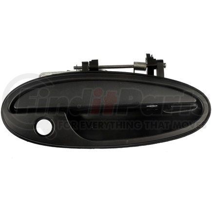 80537 by DORMAN - Exterior Door Handle Front Right Smooth Black