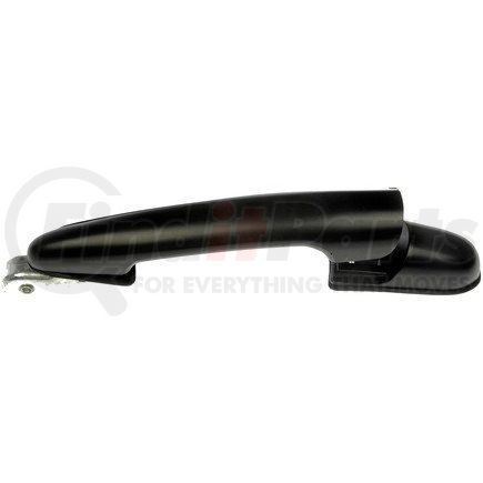 80772 by DORMAN - Exterior Door Handle Rear Left Black/Chrome