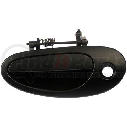 80618 by DORMAN - Exterior Door Handle Front Left Smooth Black