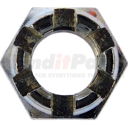 814-063 by DORMAN - Hex Nut-Castellated-Thread Size 7/16-20, Height 11/16 In.