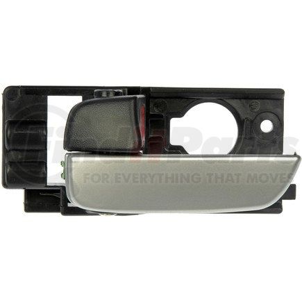 81112 by DORMAN - Interior Door Handle Front Left Gray/Chrome Hatchback