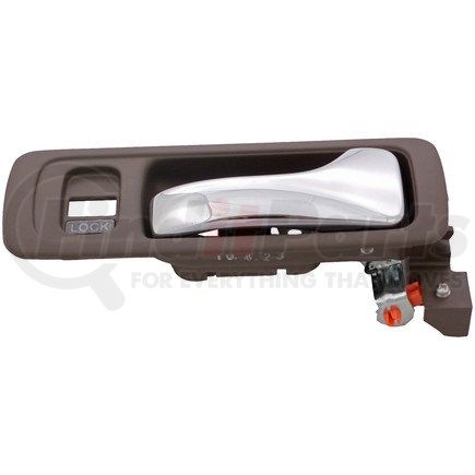 81749 by DORMAN - Interior Door Handle Front Right Chrome Lever/Beige Housing