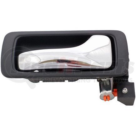 81752 by DORMAN - Interior Door Handle Rear Right Chrome Lever/Black Housing