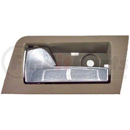 81764 by DORMAN - Interior Door Handle - Rear Left - Stone(Gray)+Chrome