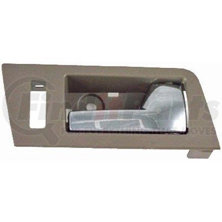 81772 by DORMAN - Interior Door Handle - Front Right - Stone(Gray)+Chrome