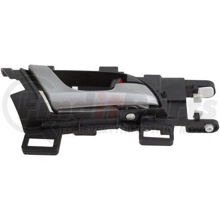 81906 by DORMAN - Interior Door Handle Rear Right Silver Lever/Black Housing