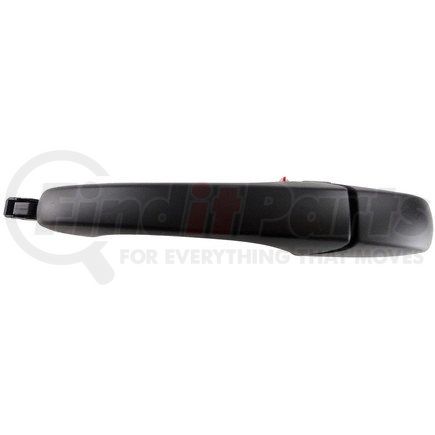 82037 by DORMAN - Exterior Door Handle Front Right Black, Textured, With Keyhole