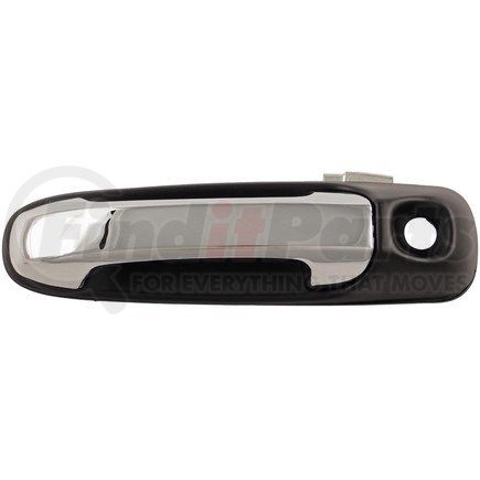 82040 by DORMAN - Exterior Door Handle Front Right, Rear Right Black, Textured, Without Keyhole