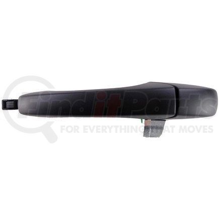 82039 by DORMAN - Exterior Door Handle Front Left Black, Textured, Without Thatchum Alarm System