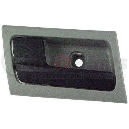 81681 by DORMAN - Interior Door Handle - Front Left - Black Lever+Gray Housing (Flint/Black)