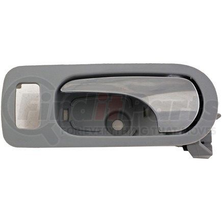 81816 by DORMAN - Interior Door Handle - Rear Left - Chrome Lever+Gray Housing