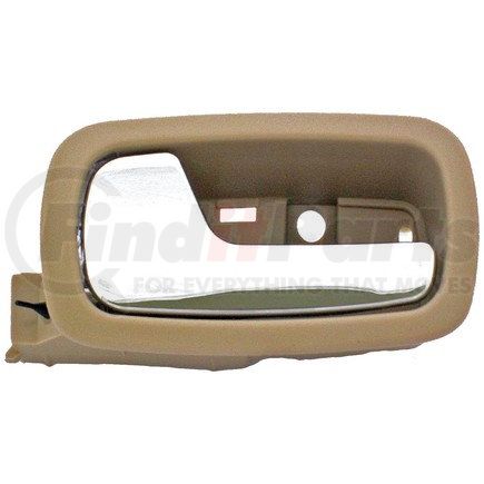 81854 by DORMAN - Interior Door Handle - Front Left - Chrome Lever+Beige Housing (Neutral)