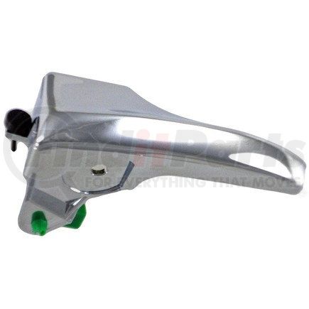 82096 by DORMAN - Interior Door Handle Chrome Lever, Woodgrain Housing