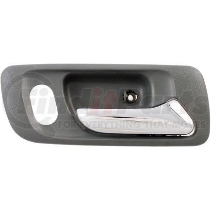 82243 by DORMAN - Interior Door Handle Front Right Chrome + Green