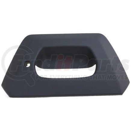 82779 by DORMAN - Tailgate Handle Bezel Textured Black