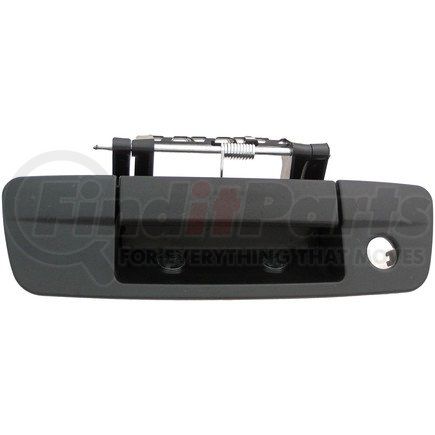 83201 by DORMAN - Tailgate Handle Textured Black With Keyhole