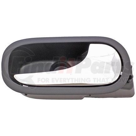 82634 by DORMAN - Interior Door Handle, Rear Right, Chrome Lever Black Housing