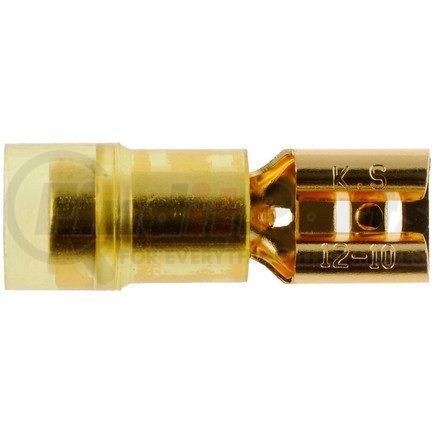 84550 by DORMAN - 12-10 Gauge Female Insulated Terminal, .250 In., Yellow