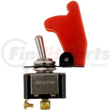 84815 by DORMAN - Electrical Switches - Toggle - Racing Style Kill Switch - Red cover