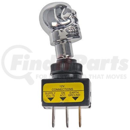 84826 by DORMAN - Electrical Switches - Toggle - Skull Head