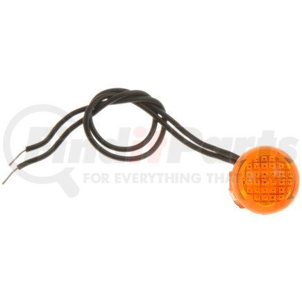 84916 by DORMAN - Electrical Switches - Indicator Light - Round Large Bezel-Free - Amber