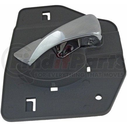 88691 by DORMAN - Interior Door Handle Front Left  Chrome Lever Light Gray Housing