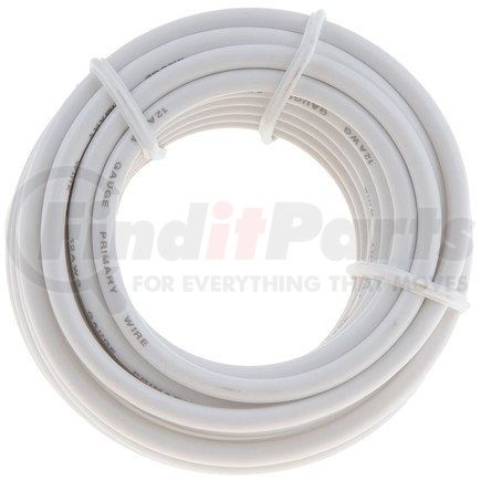 85711 by DORMAN - 12 Gauge White Primary Wire- Card