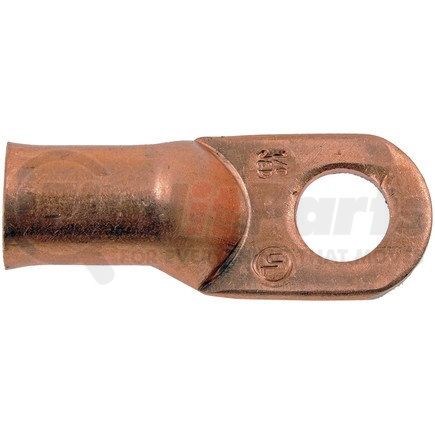 86186 by DORMAN - 1/0 Gauge 3/8 In. Copper Ring Lugs