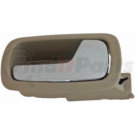 88673 by DORMAN - Interior Door Handle Rear Right Kit Chrome Lever Beige Housing (Neutral)