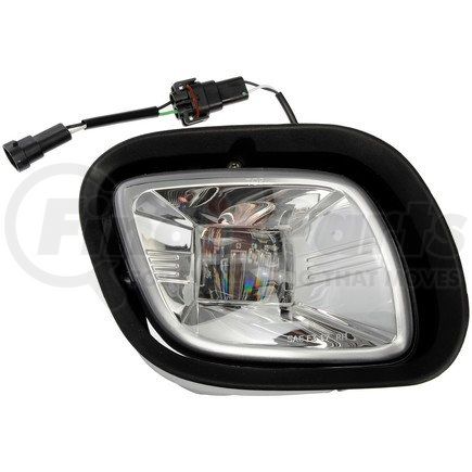 888-5207LC by DORMAN - Chrome Heavy Duty LED Fog Lamp Assembly