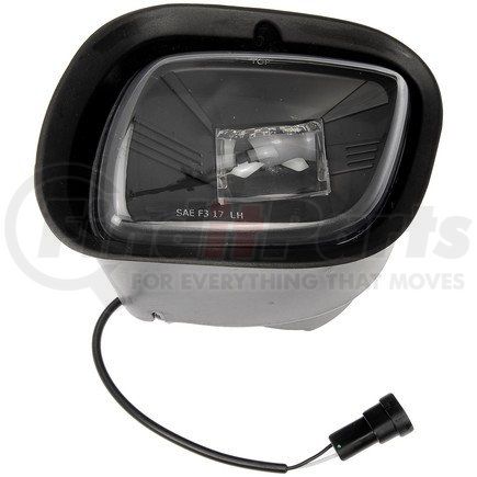 888-5208LB by DORMAN - Black Heavy Duty LED Fog Lamp Assembly