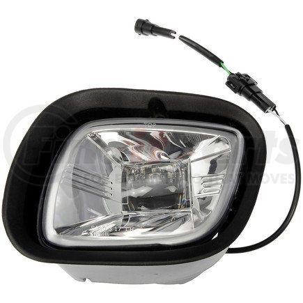 888-5208LC by DORMAN - Chrome Heavy Duty LED Fog Lamp Assembly