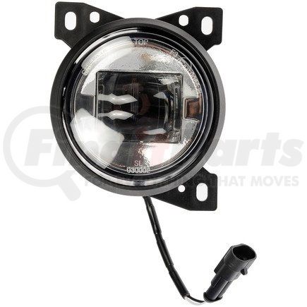 888-5414LC by DORMAN - Chrome Heavy Duty LED Fog Lamp Assembly