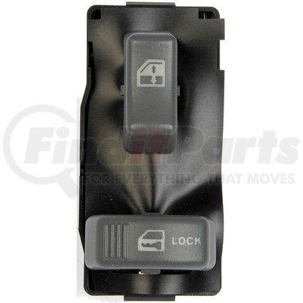 901-047 by DORMAN - Power Window Switch - Front Right, 2 Button With Door Lock