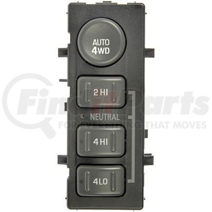 901-062 by DORMAN - Four Wheel Drive Selector Switch - Dash Mount