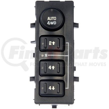 901-072 by DORMAN - Four Wheel Drive Selector Switch