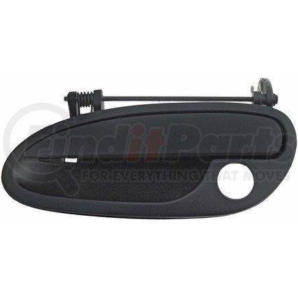 88492 by DORMAN - Exterior Door Handle Front Left Smooth Black (Plastic)